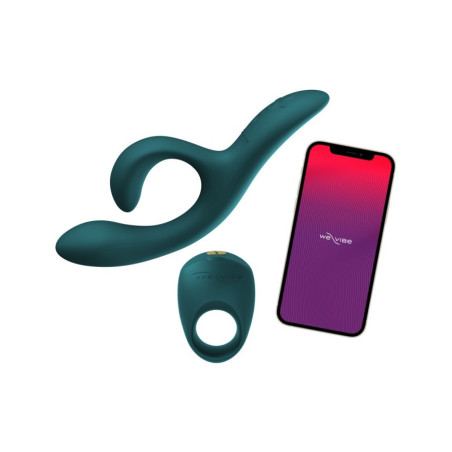 Set anello e vibratore rabbit con App We-Connect WE-Vibe