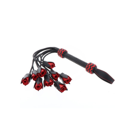 Frusta Con Rose In Vera Pelle Hidden Desire Master