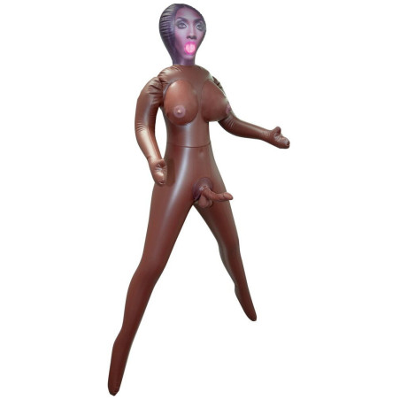 Bambola gonfiabile con dildo realistico Transsexual Eager Bae