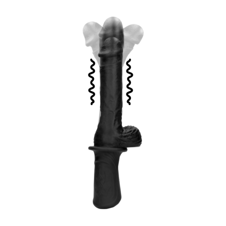 Macchina del sesso piccola dildo vibrante in silicone