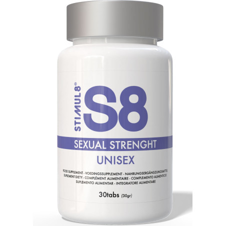 Integratore Sessuale s8 Sexual Strenght Tabs 30 pcs