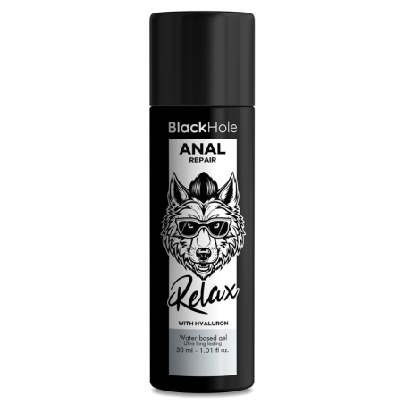 Lubrificante intimo rilassante anale 30 ml Black Hole