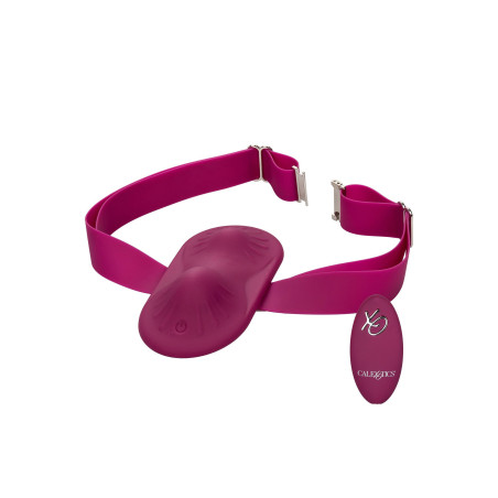 Vibratore vaginale dual rider remote control Calexotics