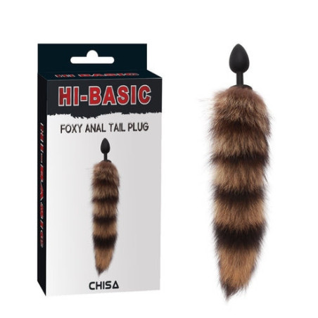 Plug anale con coda foxy tail chisa novelties