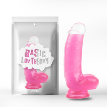 Dildo con testicoli pene finto jelly Lover chisa novelties