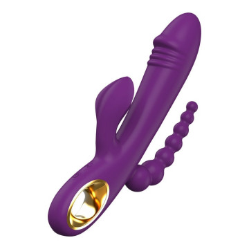 vibratore rabbit tripla...