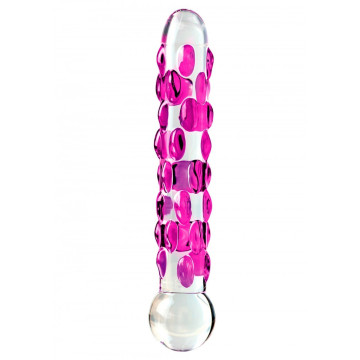 fallo in vetro vaginale anale glass dildo icicles no 7 sex toys massaggiatore stimolatore