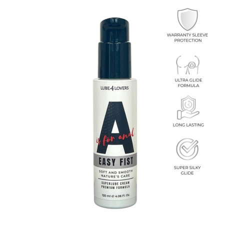 Lubrificante anale ultra glide lunga durata lube4lovers 120 ml