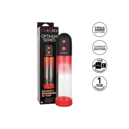 Pompa per pene ricaricabile stimolatore maschile EZ pump calexotics