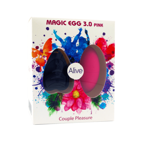 Ovetto vaginale vibrante Magic Egg 3.0 pink