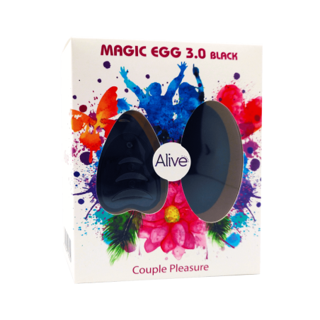 Ovetto vaginale vibrante Magic Egg 3.0 black