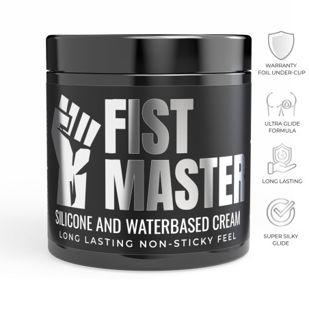 Lubrificante anale fist master extra denso silky glide lube4lovers 500 ml