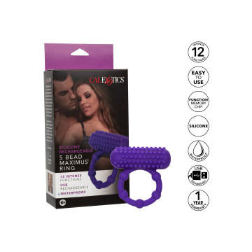 Anello fallico vibrante 5...