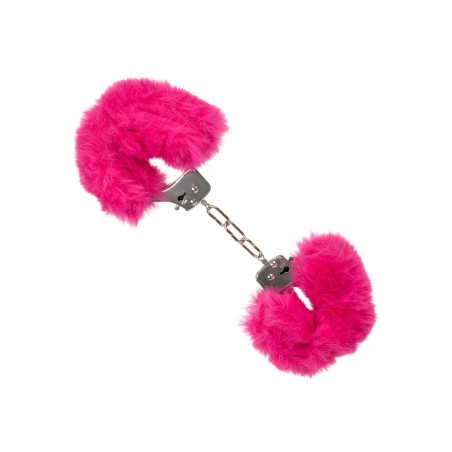 Manette fucsia Ultra Fluffy Furry Cuffs