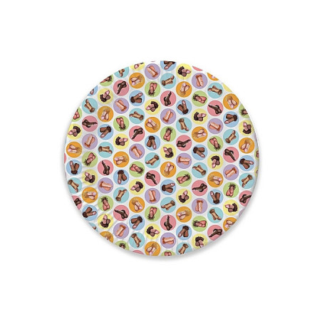 Piattini divertenti Dirty Penis Plates