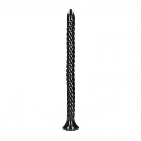 Fallo anale maxi Swirled Anal Snake - 20''/ 50 cm - Black