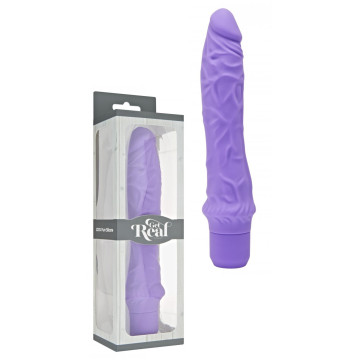 Vibratore vaginale realistico big dildo fallo vibrante in silicone get real stimolatore