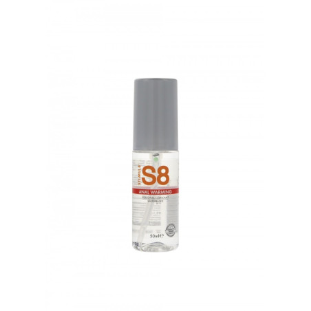 Lubrificante intimo anale 50 ml warming riscaldante lube gel crema a base acqua s8