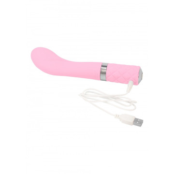 Vibratore per punto g stimolatore vaginale in silicone rosa fallo vibrante crystal