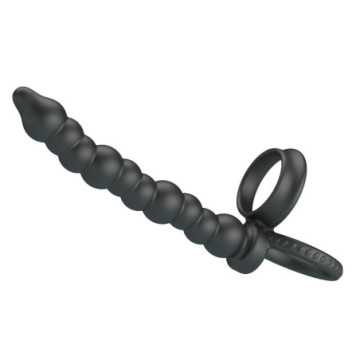 Dildo strap-on con anelli...