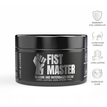 Lubrificante anale fist master silky glide per coppie 250 ml luber4lovers