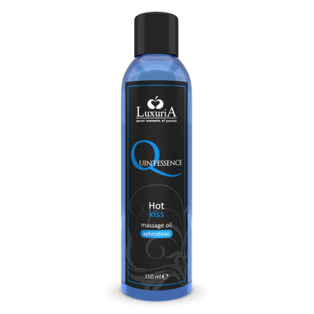 Olio per massaggi erotici di coppia Quintessence Hot Kiss