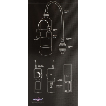 Pompa per ingandire pene power pump con vibrazione