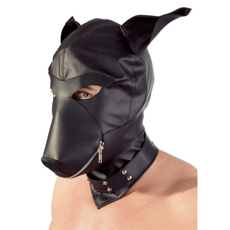 Maschera bondage fettish per uomo e donna integrale mask nero