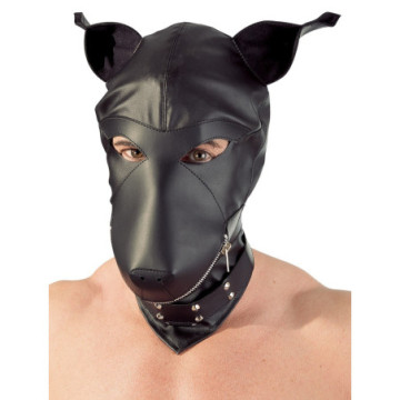 Maschera bondage fettish per uomo e donna integrale mask nero