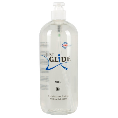 Lubrificante Anale gel intimo a base acqua just glide anal 1000 ml