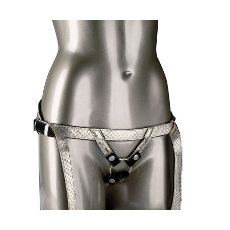 imbragatura gold strap on indossabile per dildo vibratore