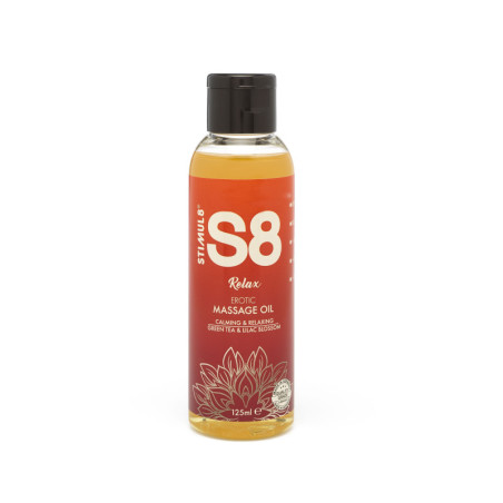 olio per massaggi erotici S8 relax massage oil 125 ml