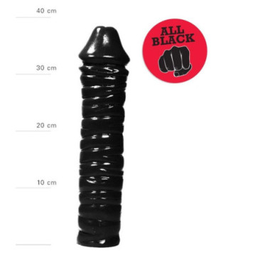 Dildo nero realistico maxi...