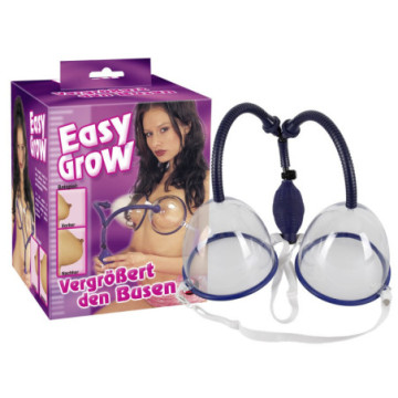 Pompa per ingrandire seno Easy Grow duo