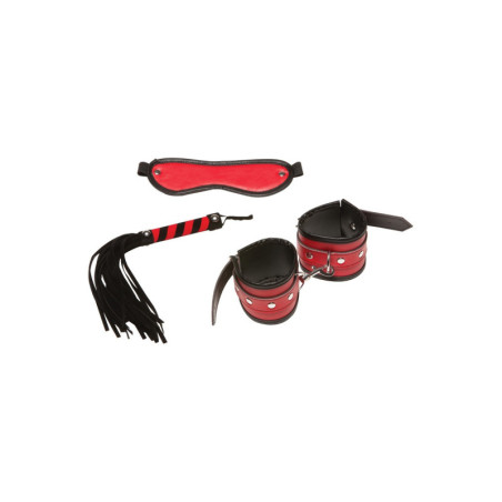 Kit bondage costrittivo allure x play red black