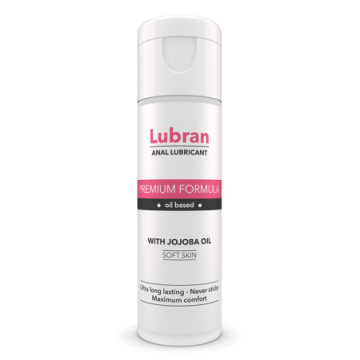 Lubrificante anale vaginale intimo sessuale ibrido gel a basse acqua e silicone Lubrax 30 ml