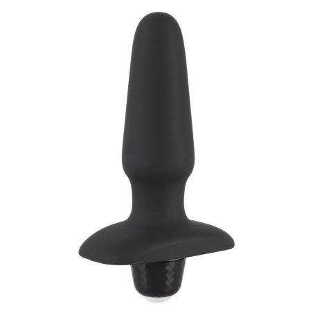 plug anale nero in silicone Sweet Smile Rechargeable Butt Plug