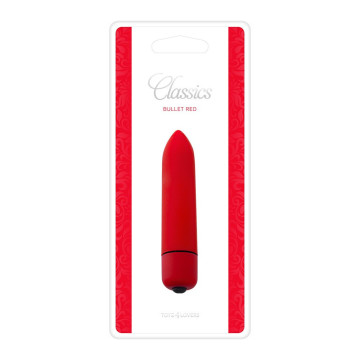 Vibratore stimolatore vaginale bullet classics Red