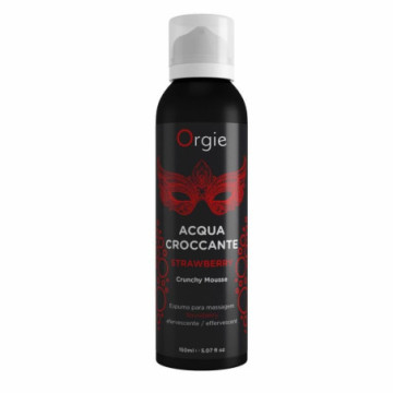 Gel schiuma da massaggio acqua croccante orgie 150 ml fragola