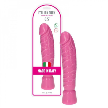 fallo realistico Italian Cock 8.5'' Rosa real