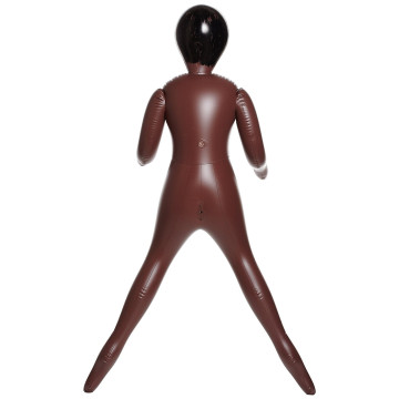 Bambola Gonfibile colore scuro African queen